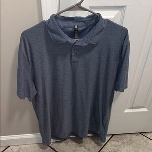 Men's Vuori  Blue Polo Shirt XL EUC